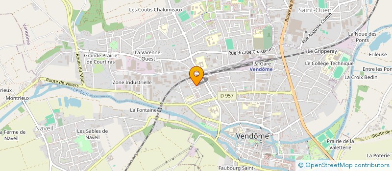 localisation de l'entreprise MONSIEUR SEBASTIEN CLAESS  VENDOME