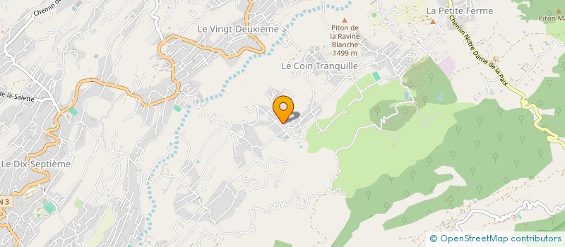 localisation de l'entreprise MONSIEUR SEBASTIEN CLAIN  LE TAMPON