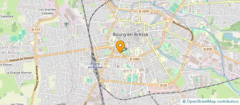 localisation de l'entreprise MONSIEUR SEBASTIEN CLAIR à BOURG-EN-BRESSE