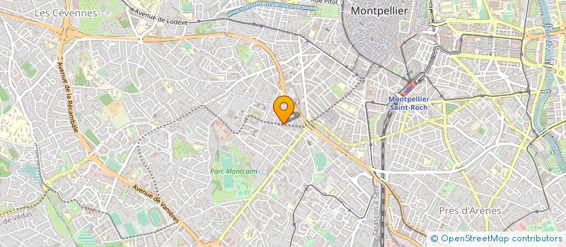 localisation de l'entreprise MONSIEUR SEBASTIEN CLARIS à MONTPELLIER