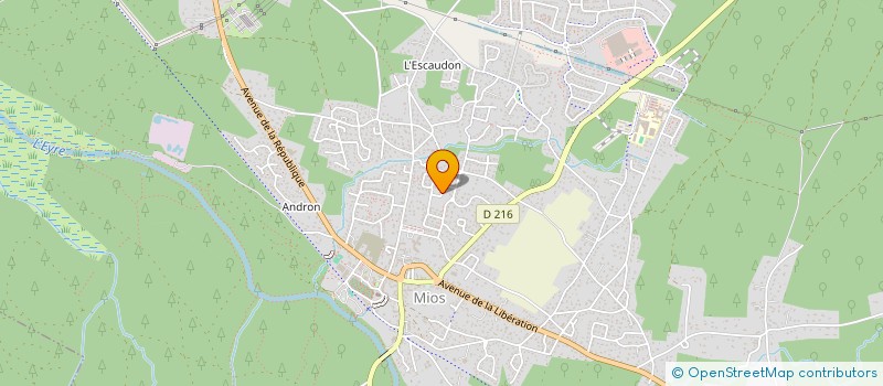 localisation de l'entreprise MONSIEUR SEBASTIEN CLAUDE  MIOS