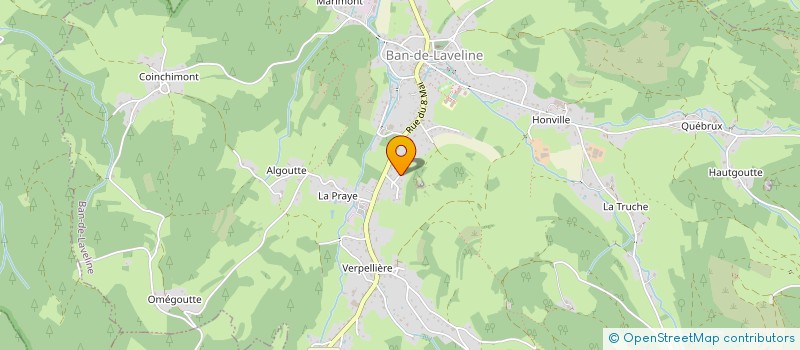 localisation de l'entreprise MONSIEUR SEBASTIEN CLAVELIN  BAN-DE-LAVELINE