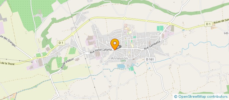 localisation de l'entreprise MONSIEUR SEBASTIEN CLEMENSON  ANNEYRON