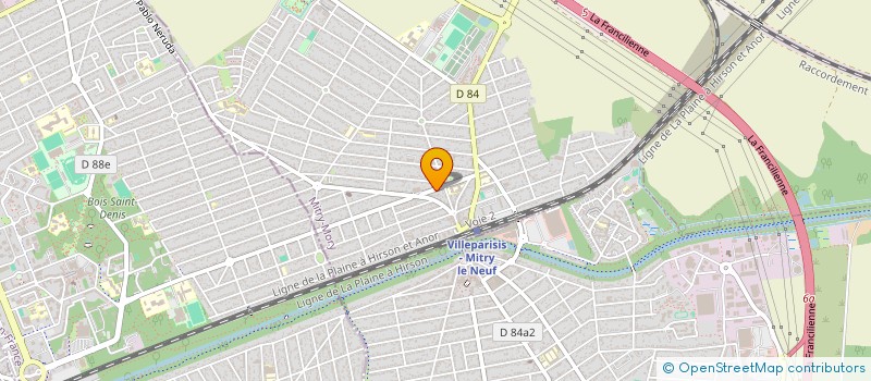 localisation de l'entreprise MONSIEUR SEBASTIEN CLERC  MITRY-MORY