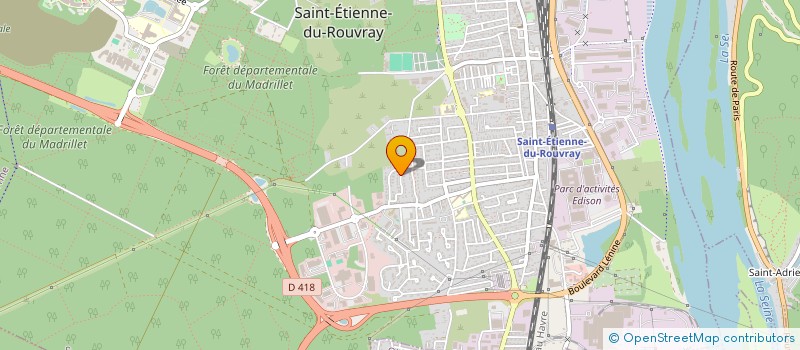 localisation de l'entreprise MONSIEUR SEBASTIEN CLERISSE  SAINT-ETIENNE-DU-ROUVRAY