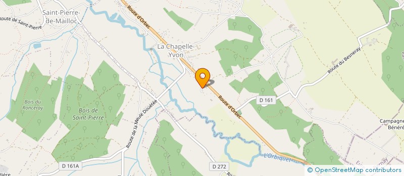 localisation de l'entreprise MONSIEUR SEBASTIEN CLOUD  VALORBIQUET