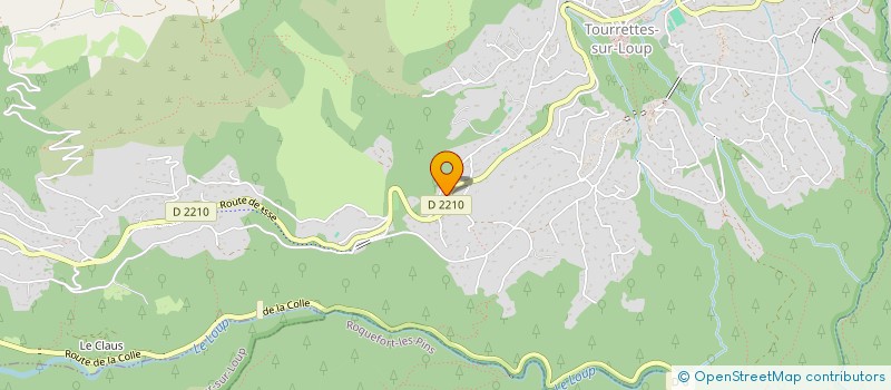 localisation de l'entreprise MONSIEUR SEBASTIEN CLOUET à TOURRETTES-SUR-LOUP