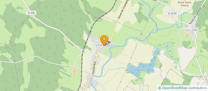 localisation de l'entreprise MONSIEUR SEBASTIEN COCHET  LE PASQUIER