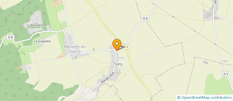 localisation de l'entreprise MONSIEUR SEBASTIEN COELO  MEZIERES-EN-VEXIN