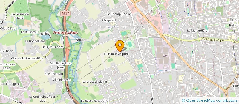 localisation de l'entreprise MONSIEUR SEBASTIEN COIFFARD à SAINT-CYR-SUR-LOIRE