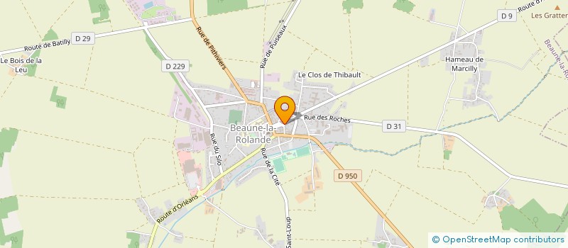 localisation de l'entreprise MONSIEUR SEBASTIEN COINTEAUX à BEAUNE-LA-ROLANDE