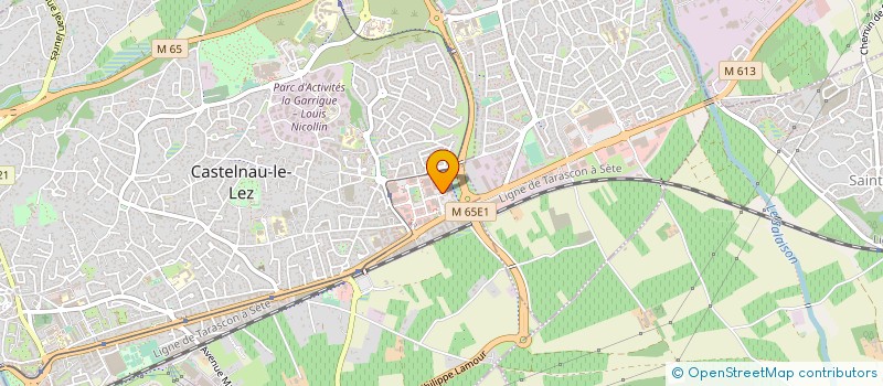 localisation de l'entreprise MONSIEUR SEBASTIEN COLIN à CASTELNAU-LE-LEZ