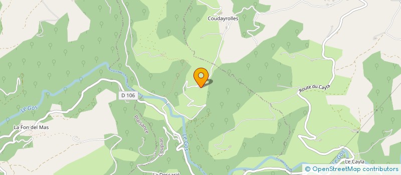 localisation de l'entreprise MONSIEUR SEBASTIEN COLIN  COUPIAC