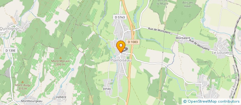 localisation de l'entreprise MONSIEUR SEBASTIEN COLIN  LURCY-LEVIS