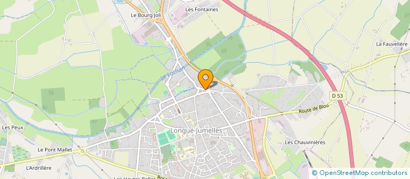 localisation de l'entreprise MONSIEUR SEBASTIEN COLLARD à LONGUE-JUMELLES