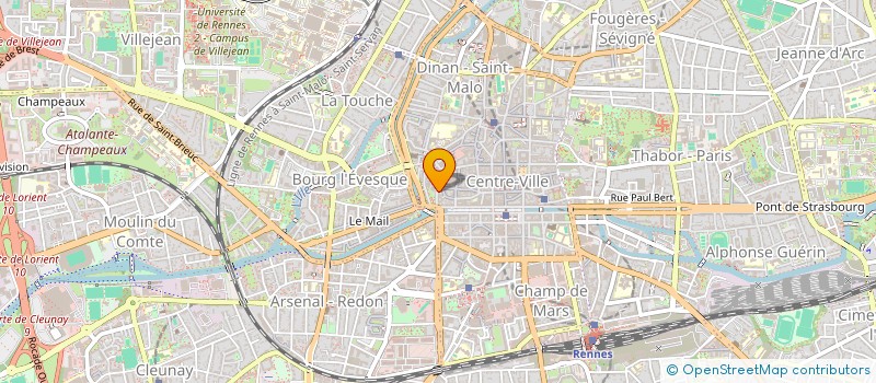 localisation de l'entreprise MONSIEUR SEBASTIEN COLLET  RENNES