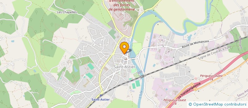 localisation de l'entreprise MONSIEUR SEBASTIEN COLLET  SAINT-ASTIER