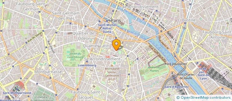 localisation de l'entreprise MONSIEUR SEBASTIEN COLLIGNON à PARIS