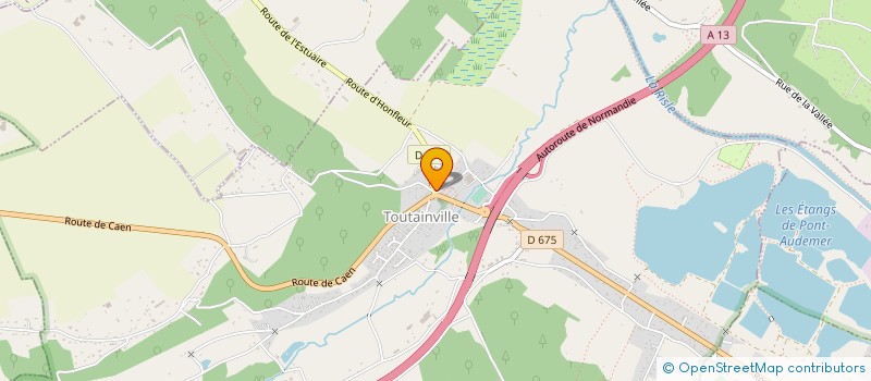 localisation de l'entreprise MONSIEUR SEBASTIEN COLLIN  TOUTAINVILLE