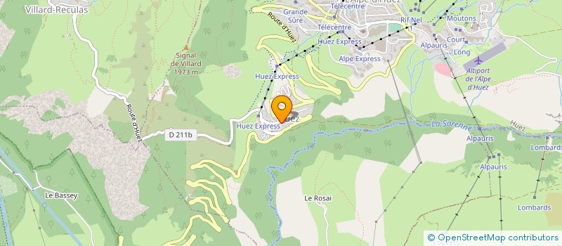 localisation de l'entreprise MONSIEUR SEBASTIEN COMBEAU  AUTRANS-MEAUDRE EN VERCORS