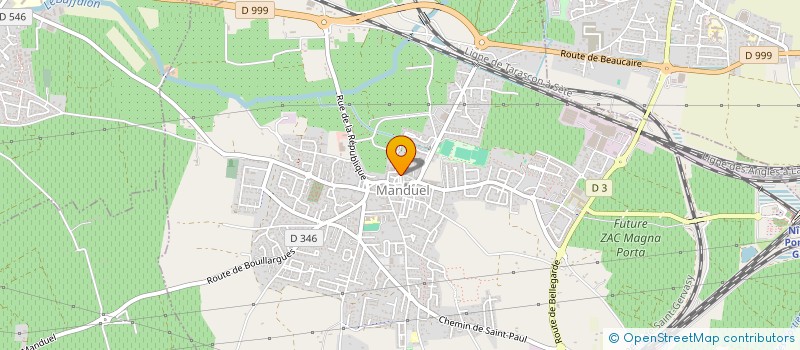 localisation de l'entreprise MONSIEUR SEBASTIEN COMBERNOUX  MANDUEL