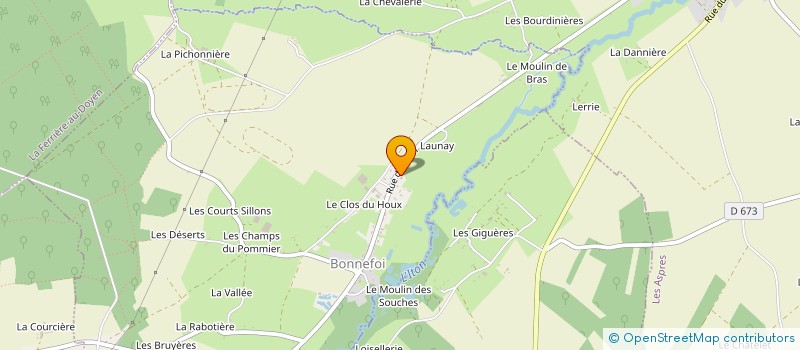 localisation de l'entreprise MONSIEUR SEBASTIEN COMBIS à BONNEFOI