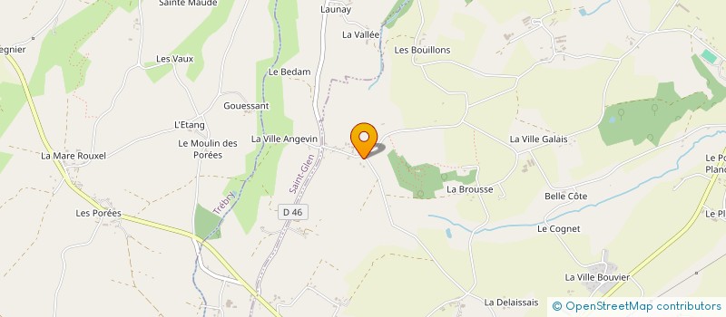 localisation de l'entreprise MONSIEUR SEBASTIEN COMMAULT à LE MENE