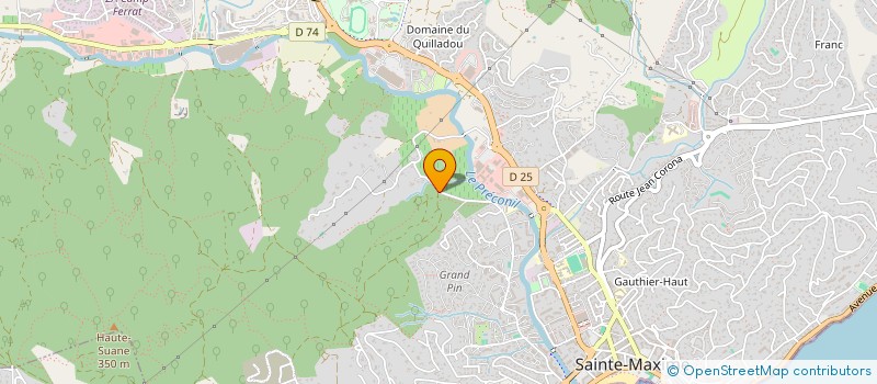 localisation de l'entreprise MONSIEUR SEBASTIEN CONDROYER à SAINTE-MAXIME