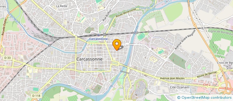 localisation de l'entreprise MONSIEUR SEBASTIEN CONESA à CARCASSONNE