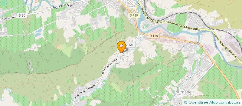 localisation de l'entreprise MONSIEUR SEBASTIEN CONGIU  LOUPIA