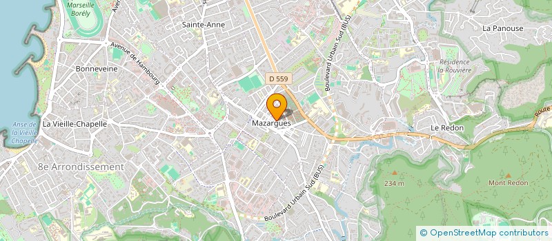 localisation de l'entreprise MONSIEUR SEBASTIEN CONIL à MARSEILLE