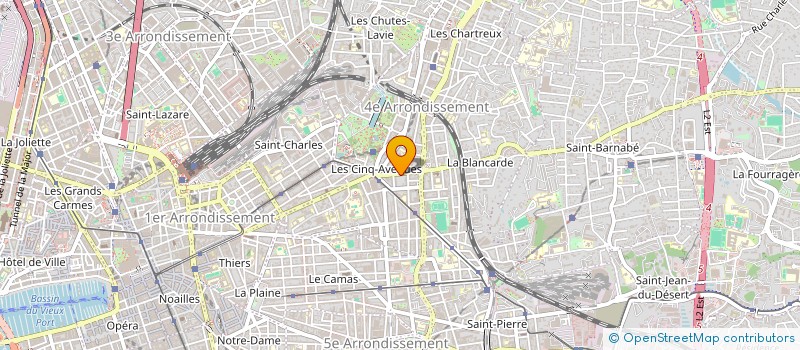 localisation de l'entreprise MONSIEUR SEBASTIEN CONSTANTIN à MARSEILLE