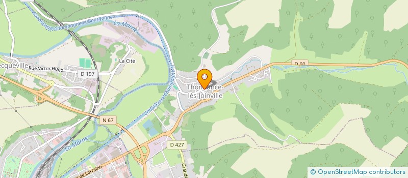 localisation de l'entreprise MONSIEUR SEBASTIEN CONTIGNON à THONNANCE-LES-JOINVILLE