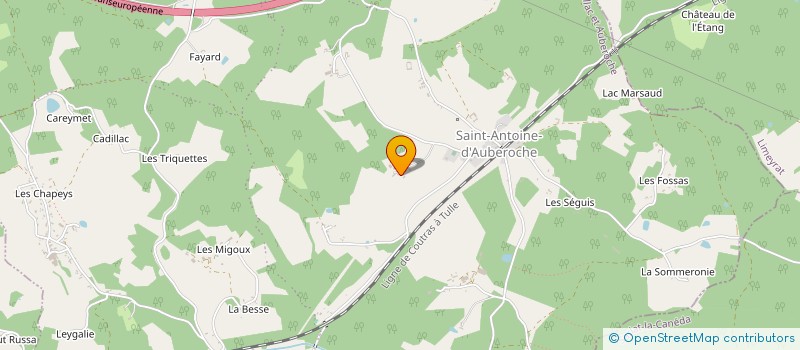 localisation de l'entreprise MONSIEUR SEBASTIEN CORBIN  BASSILLAC ET AUBEROCHE