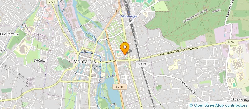 localisation de l'entreprise MONSIEUR SEBASTIEN CORJEON à MONTARGIS