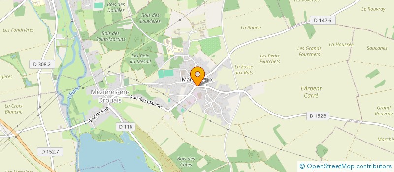 localisation de l'entreprise MONSIEUR SEBASTIEN CORMENIER à MEZIERES-EN-DROUAIS