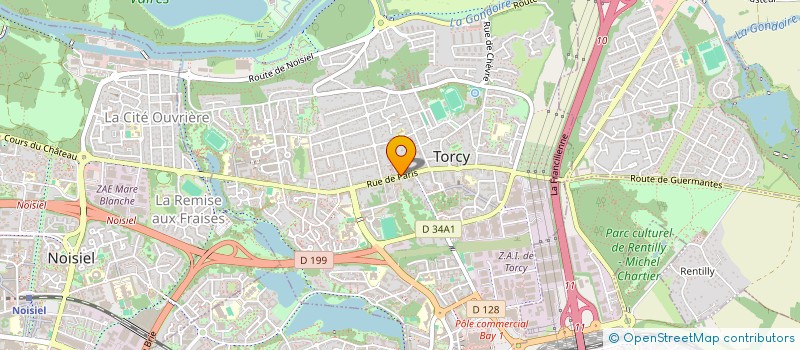 localisation de l'entreprise MONSIEUR SEBASTIEN CORMIER  TORCY