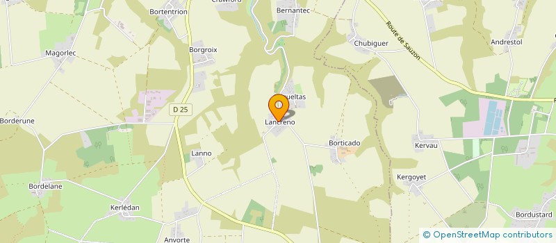 localisation de l'entreprise MONSIEUR SEBASTIEN CORNE  SAUZON