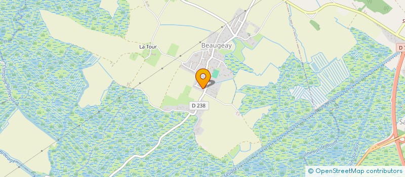 localisation de l'entreprise MONSIEUR SEBASTIEN CORON  TRIZAY