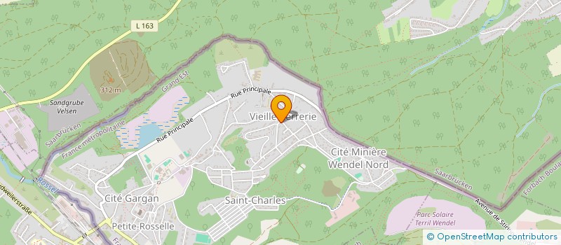 localisation de l'entreprise MONSIEUR SEBASTIEN COSCARELLA  PETITE-ROSSELLE