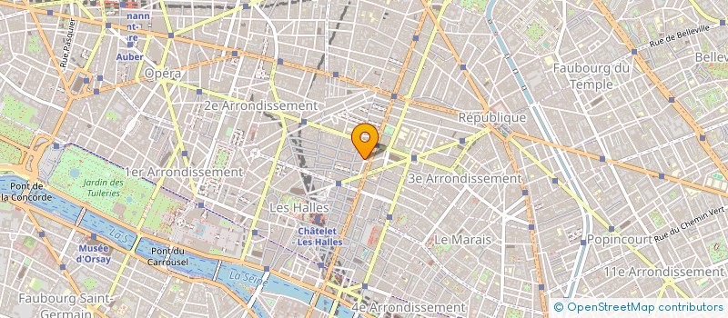 localisation de l'entreprise MONSIEUR SEBASTIEN COSNARD à PARIS