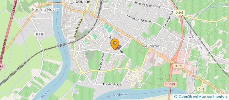 localisation de l'entreprise MONSIEUR SEBASTIEN COSSE à LIBOURNE