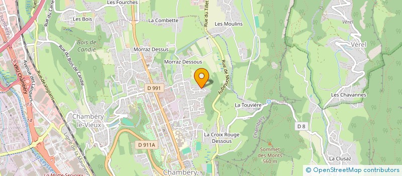 localisation de l'entreprise MONSIEUR SEBASTIEN COSTANTINO à CHAMBERY