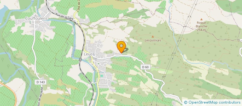 localisation de l'entreprise MONSIEUR SEBASTIEN COSTE  LEUC