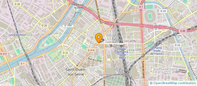 localisation de l'entreprise MONSIEUR SEBASTIEN COTTE à SAINT-DENIS