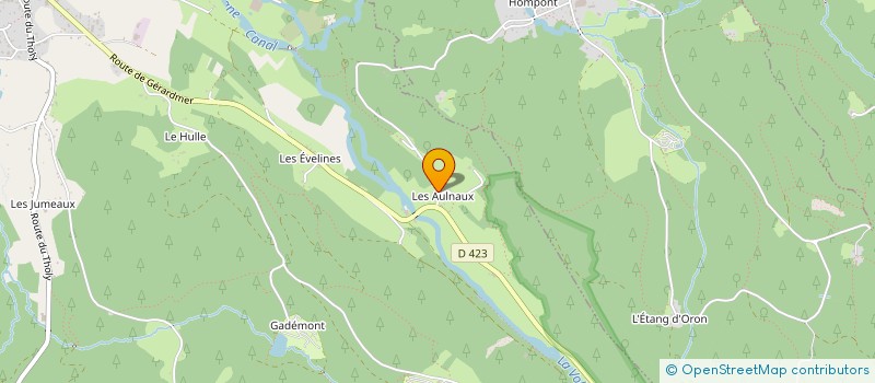 localisation de l'entreprise MONSIEUR SEBASTIEN COTTEL  BAN-SUR-MEURTHE-CLEFCY