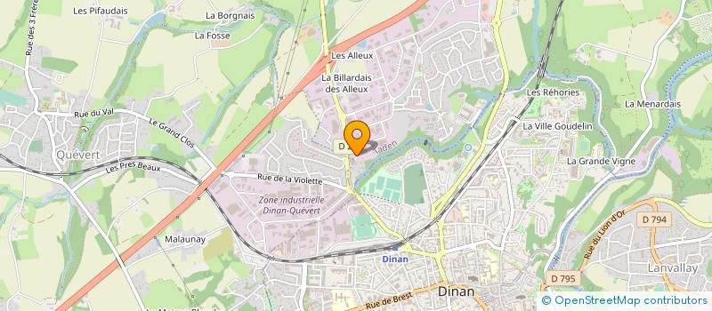 localisation de l'entreprise MONSIEUR SEBASTIEN COTTEREAU  TADEN