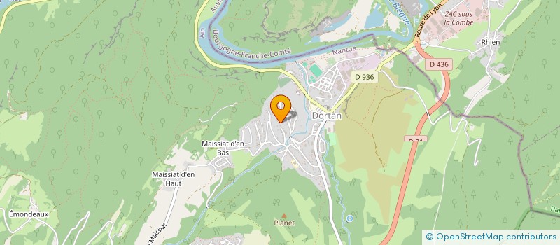 localisation de l'entreprise MONSIEUR SEBASTIEN COUDEVYLLE  DORTAN