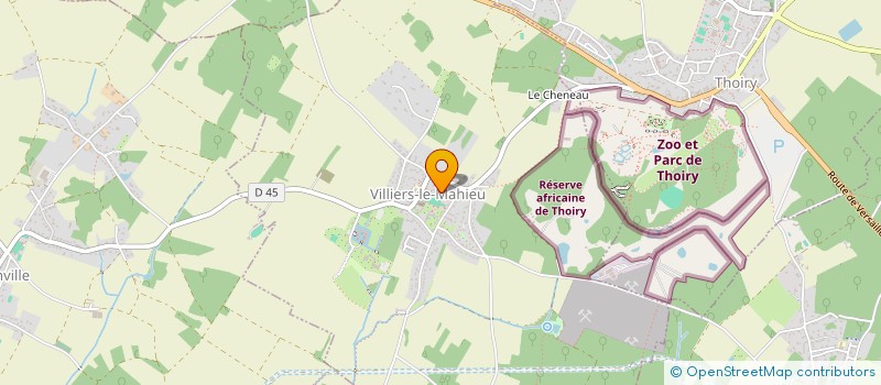 localisation de l'entreprise MONSIEUR SEBASTIEN COUEDON  VILLIERS-LE-MAHIEU