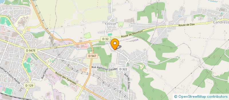 localisation de l'entreprise MONSIEUR SEBASTIEN COULANGEON  NARROSSE